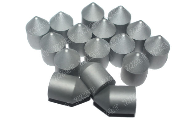 Sandblasted YG11C Tungsten Carbide Tips For Coal Mining